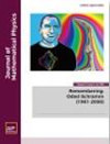 JOURNAL OF MATHEMATICAL PHYSICS杂志封面